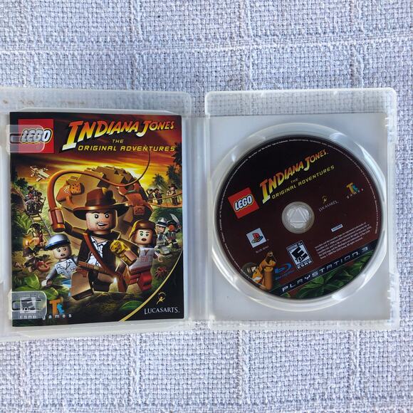 Lego Indiana Jones The Original Adventure PS3 Manual Included 2008 Works Tested - Picture 3 of 4
